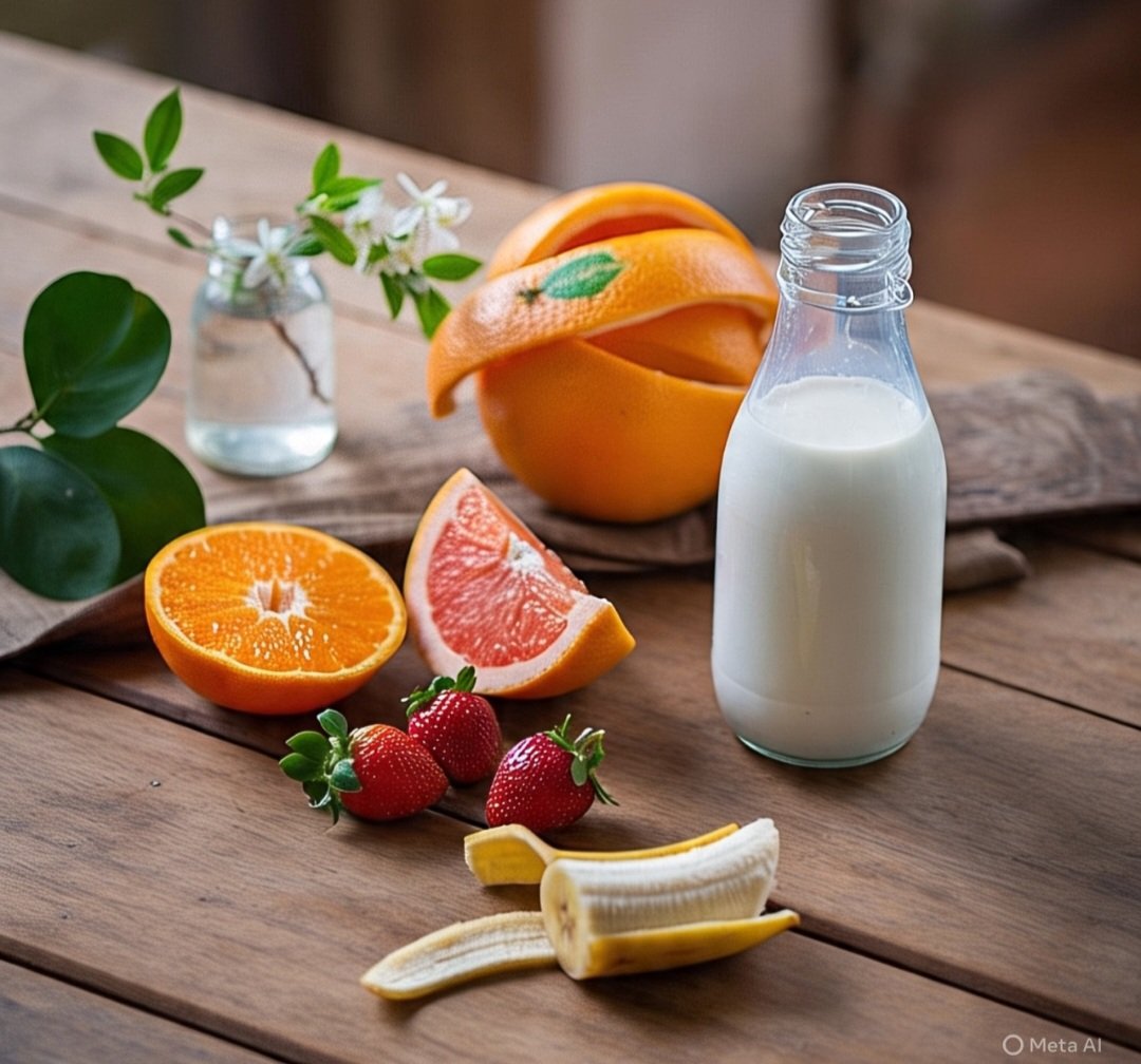 Frutas combinam com leite e rendem vitaminas saborosas pra qualquer hora do dia Frutas combinam com leite e rendem vitaminas saborosas pra qualquer hora do dia