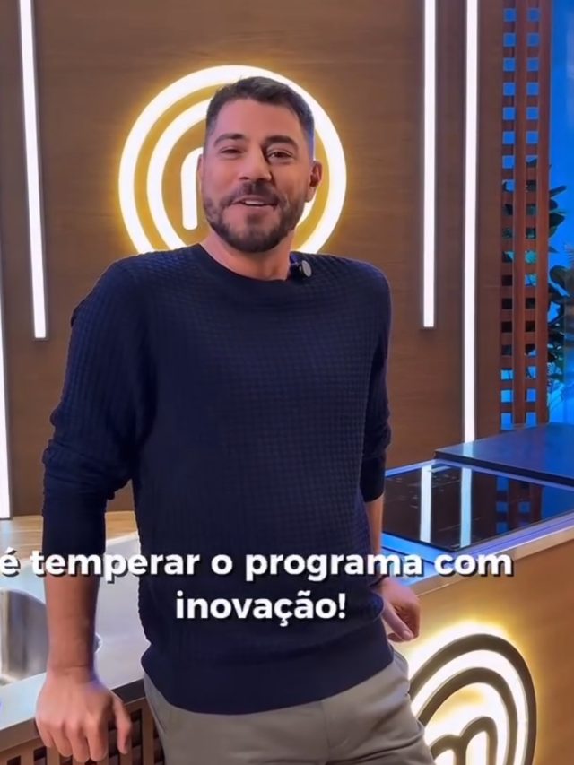 Após ‘definhar’ com doença e se recuperar,  Evaristo Costa estará no MasterChef Brasil