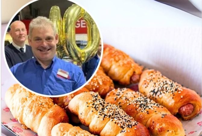 Caiu na boca do povo: Patrão ‘presenteia’ empregado com salsicha por 40 anos na empresa