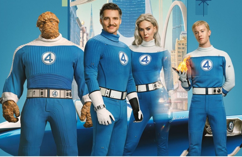 O elenco ainda tem Vanessa Kirby como Sue Storm / Mulher Invisível, Joseph Quinn como Johnny Storm / Tocha Humana e Ebon Moss?Bachrach como Ben. Grimm / Coisa, -Divulgação 