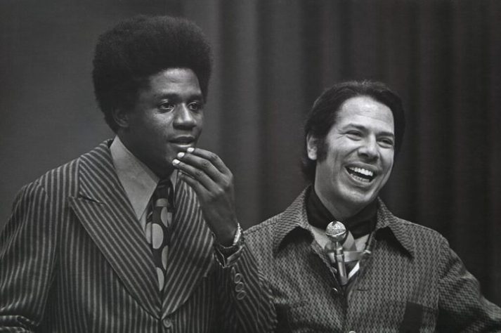 Tony Tornado e Silvio Santos