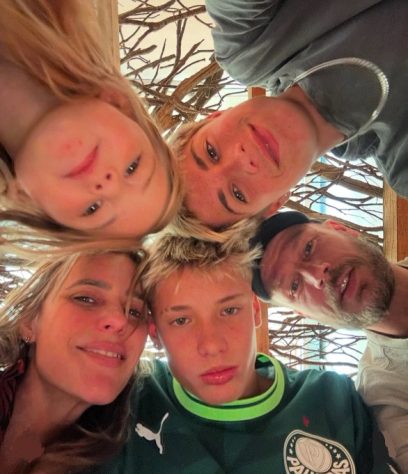 Rodrigo Hilbert e família
