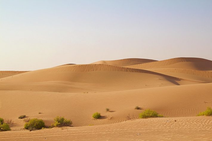 Deserto nos Emirados Árabes