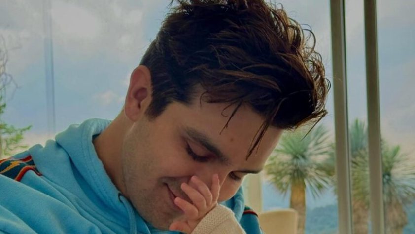 Luan Santana com a filha