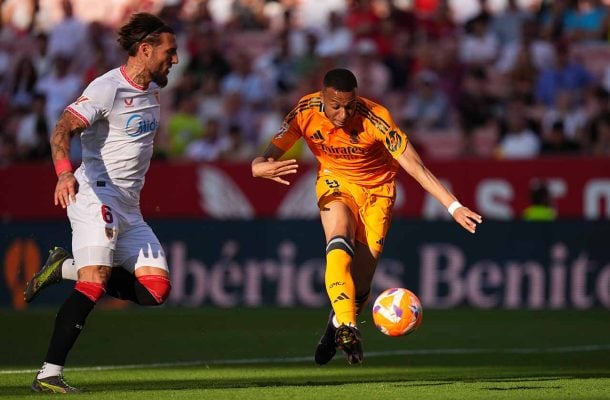 Real Madrid quase se complica, mas vence o Sevilla