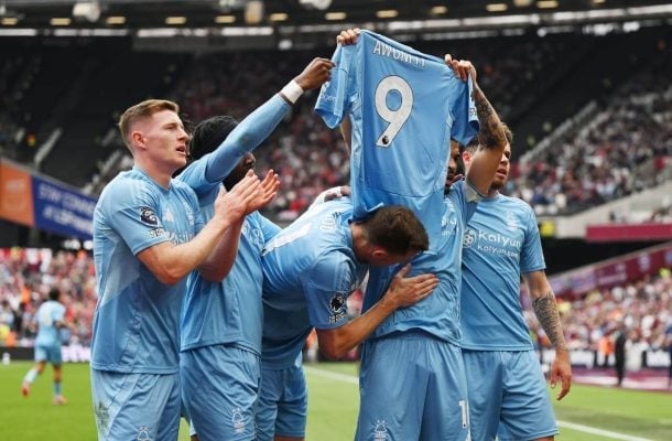 Nottingham Forest vence West Ham e ainda sonha com vaga na Champions League