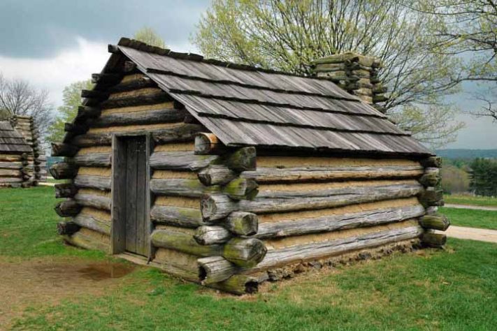 log cabin - cabana de madeira