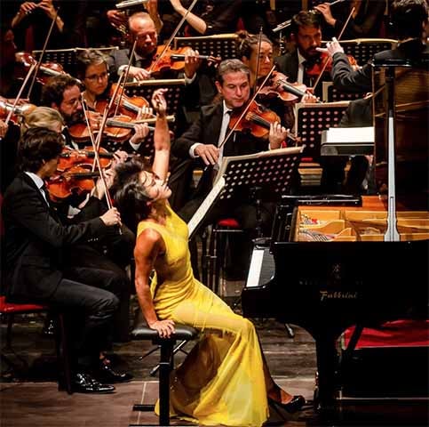 Yuja Wang, pianista clássica chinesa i Reprodução do Instagram @yujawang.official