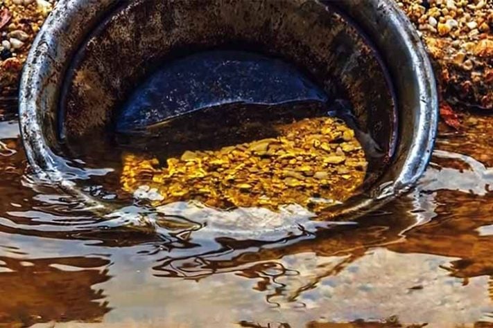 Mais de 64 toneladas de ouro é descoberta no Rio Indo, próximo à cidade de Attock, Paquistão ´Reprodução do Youtube Canal ET NOW