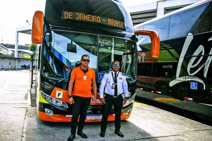 Na prática, o ônibus parte do Rio de Janeiro e segue por importantes cidades brasileiras - Viagem de ônibus mais longa do mundo - Secom