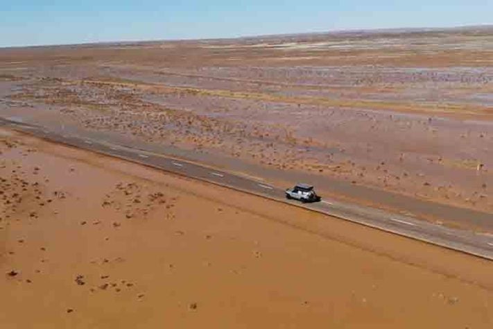 Essa rota pela Highway 1 é considerada uma das maiores aventuras rodoviárias do planeta - Maior estrada nacional do mundo - Reprodução do Youtube a.j.overlanding