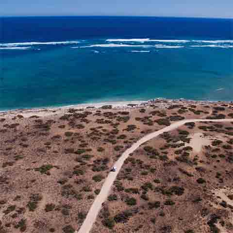 Gold Coast, Ningaloo Reef e a Daintree Rainforest são alguns dos lugares famosos pelos quais a Highway 1 passa.