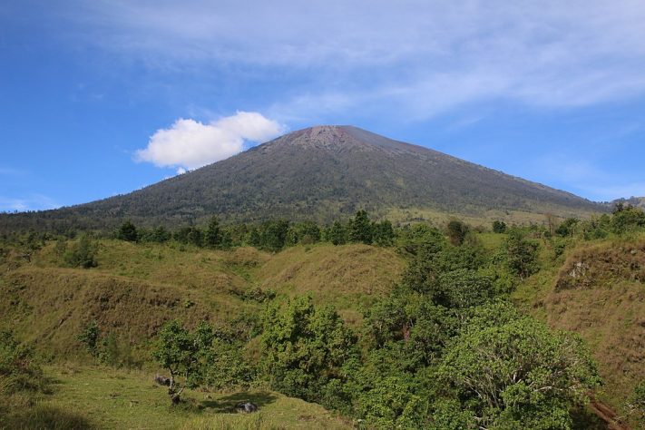 Monte Rinjani, Indonésia