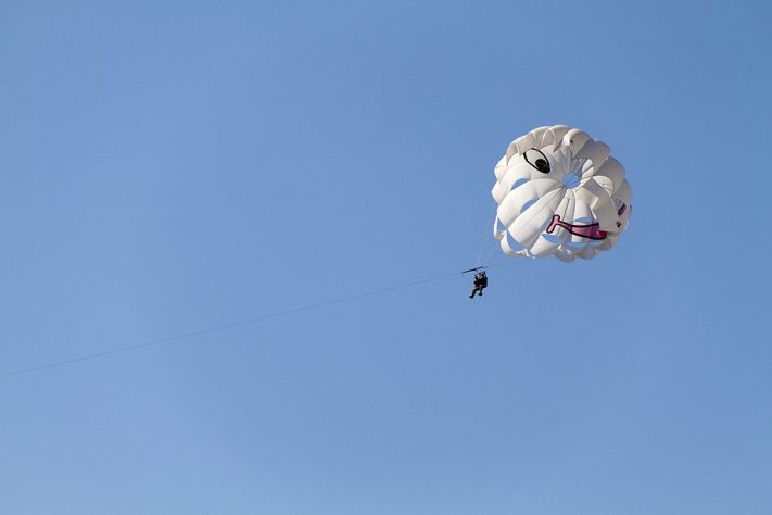 Parasailing/parascending - esporte aquático