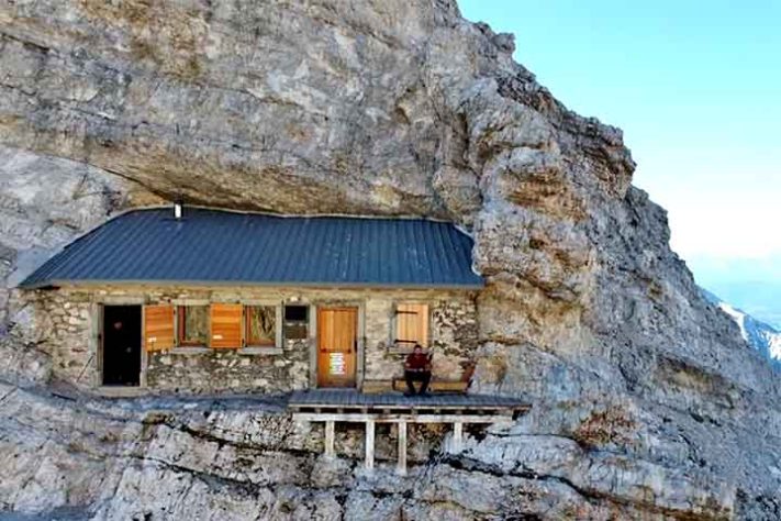 Via Ferrata Ivano Dibona - Buffa di Perrero, Itália - Reprodução do Youtube canal Nicolò Fontanini