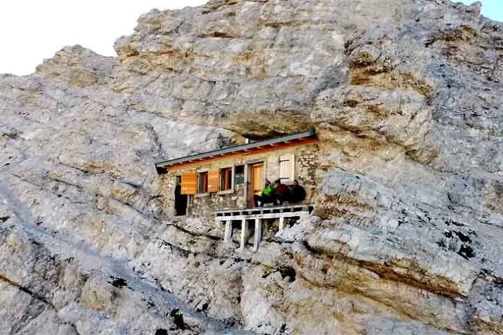 Via Ferrata Ivano Dibona - Buffa di Perrero, Itália - Reprodução do Youtube canal Nicolò Fontanini