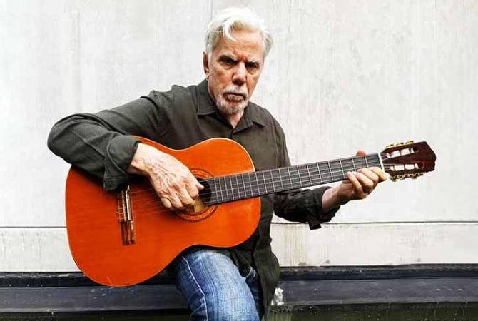 Reginaldo Faria: ator, que faz 88 anos, lança álbum autoral de violão