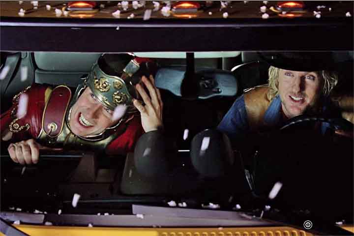 Owen Wilson e Ben Stiller trabalharam juntos em muitas outras oportunidades, incluindo a comédia "Uma Noite no Museu" e nas duas sequências em live-action. 
