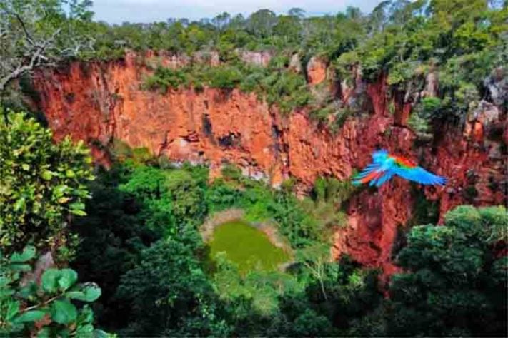 Buraco das Araras, em Jardim (MS). - Divulgação