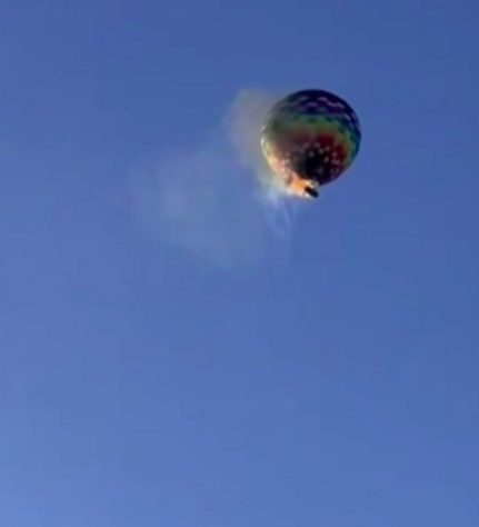 Acidente de balão Santa Catarina 2025