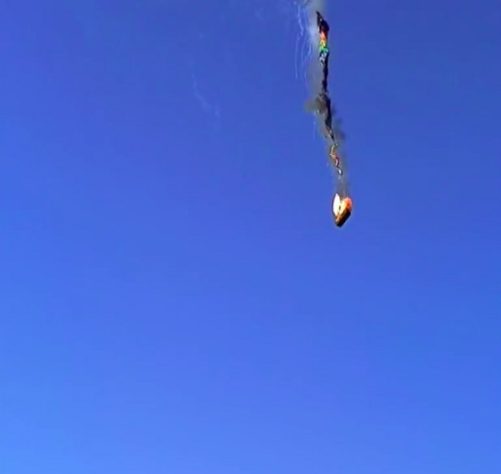 Acidente de balão Santa Catarina 2025