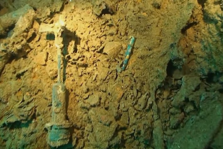 Arqueólogos descobrem navio mercante do século 16 no fundo do Mar Mediterrâneo