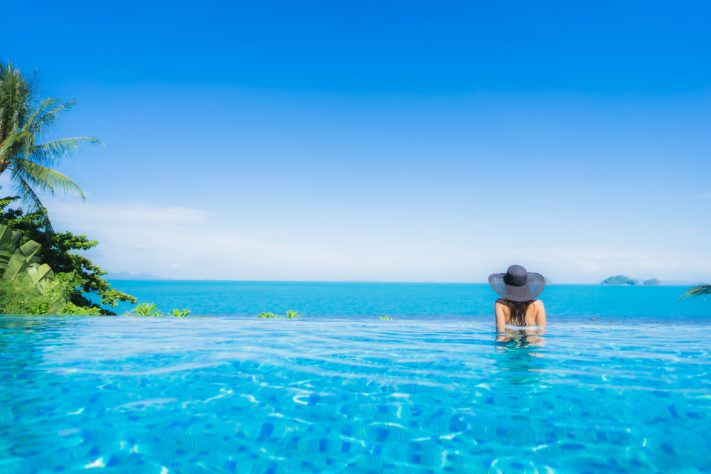 Piscina de borda infinita