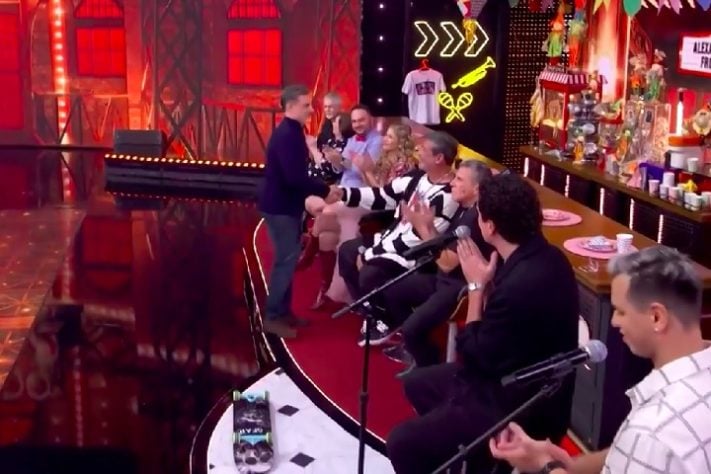 Alexandre Frota no Domingão com Huck