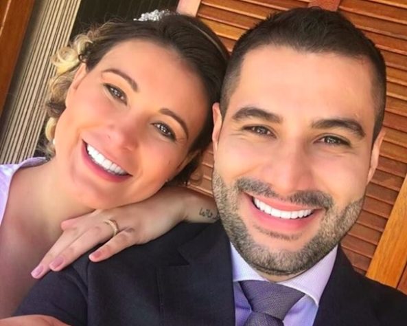 Andressa Urach e Tiago Costa