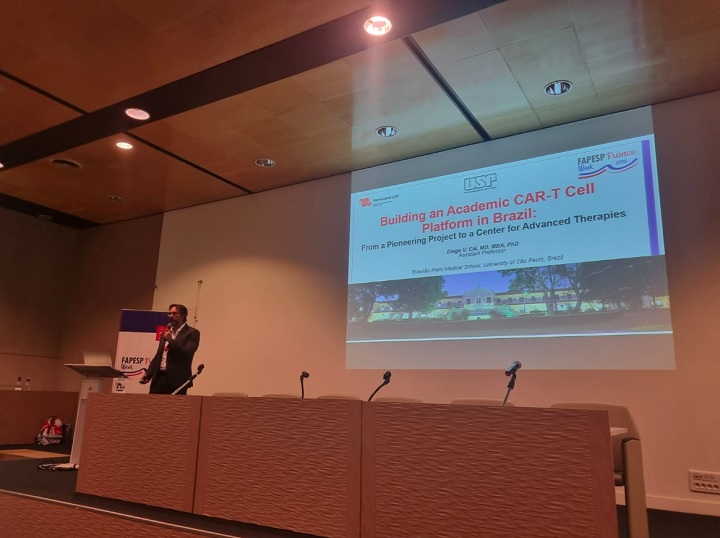 O estudo foi apresentado durante o evento FAPESP Week França, em junho de 2024.-Elton Allison/Agência FAPESP