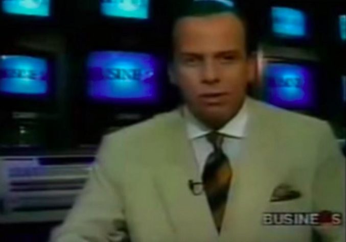 João Doria no programa Show Business