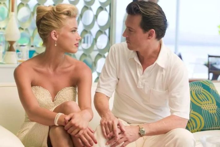 Johnny Depp e Amber Heard em 
