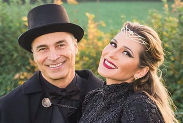 Lívia Andrade com Roberto Villa Real Júnior