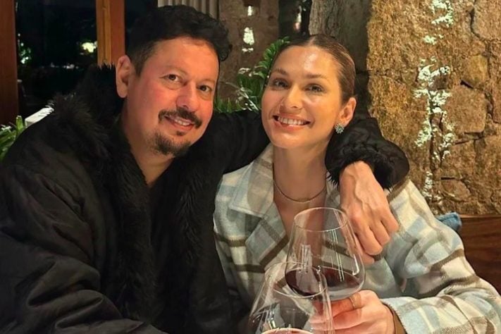 Lívia Andrade e Marcos Araújo