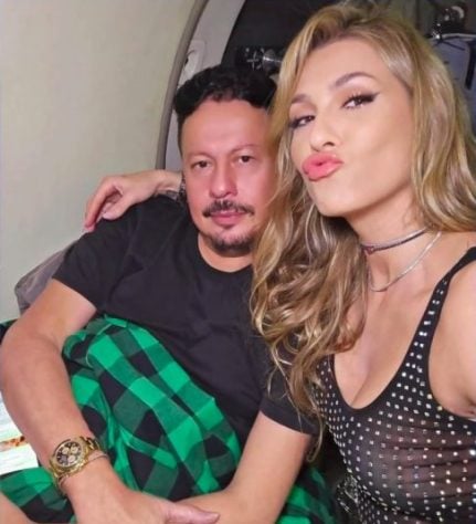 Lívia Andrade e marido Marcos Araújo