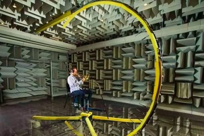sala anecoica - Lugar mais silencioso do mundo