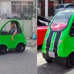 Brasileiro quer entrar para o Guinness Book após construir 'menor carro do mundo'