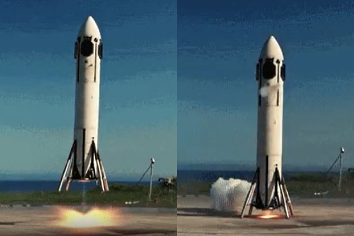 Montagem - Honda desenvolve foguete espacial