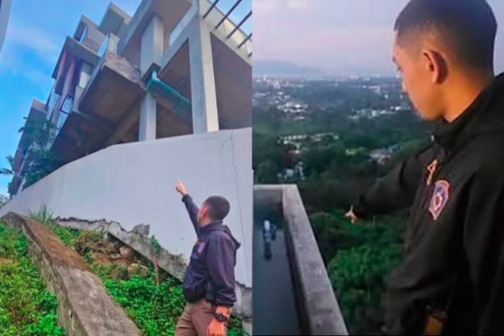 Montagem - Acrobata ucraniana morre após despencar de piscina de borda infinita na Tailândia