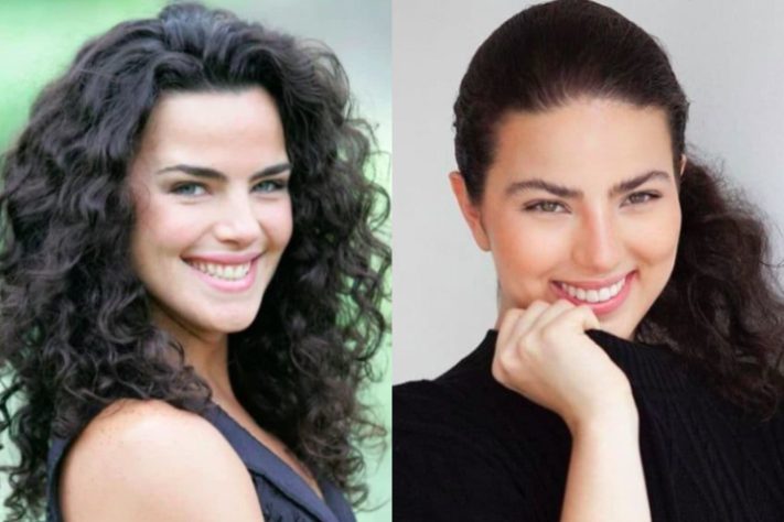Montagem - Rafaela Romolo é sósia da Ana Paula Arósio