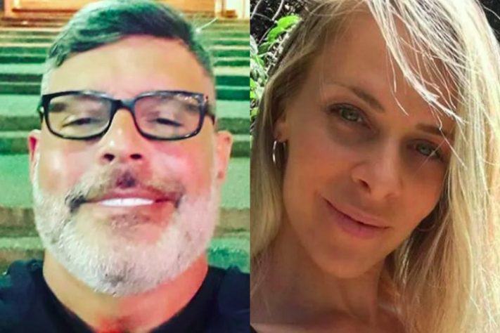 Montagem - Alexandre Frota e Samantha Godim