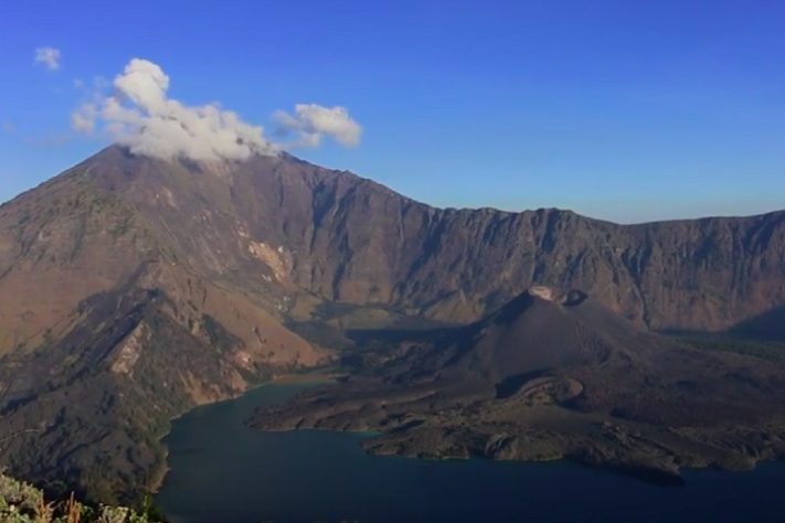 Monte Rinjani, Indonésia