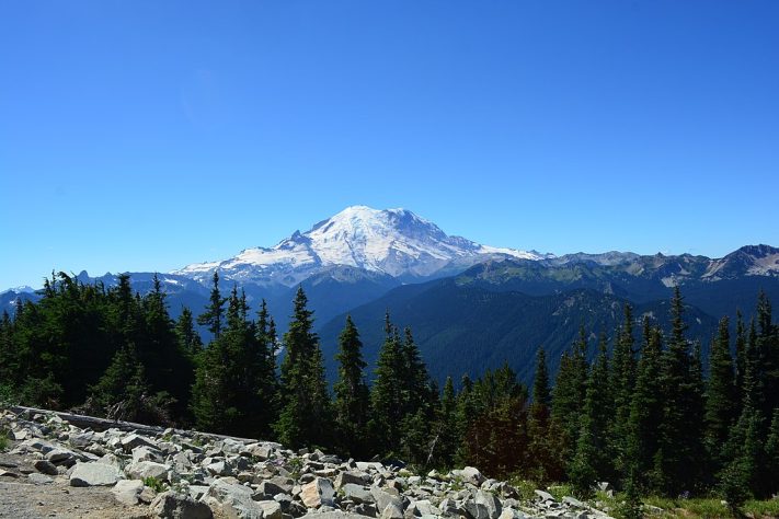 Montanha de Cristal, Crystal Mountain, Washington, EUA