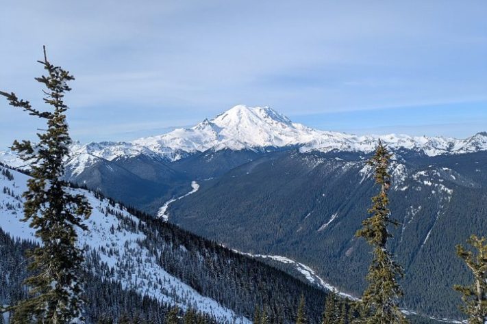 Montanha de Cristal, Crystal Mountain, Washington, EUA