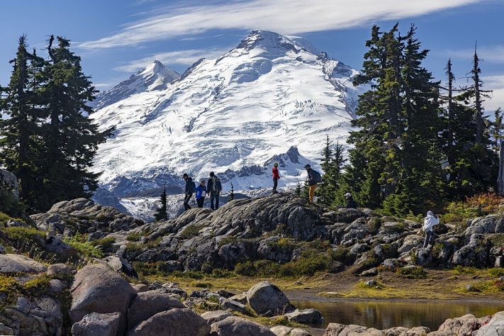 Montanha de Cristal (Crystal Mountain), Washington, EUA