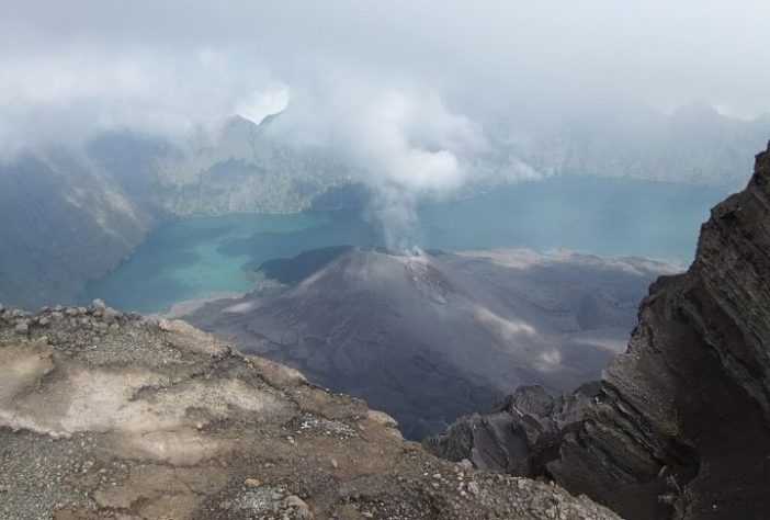 Monte Rinjani, Indonésia