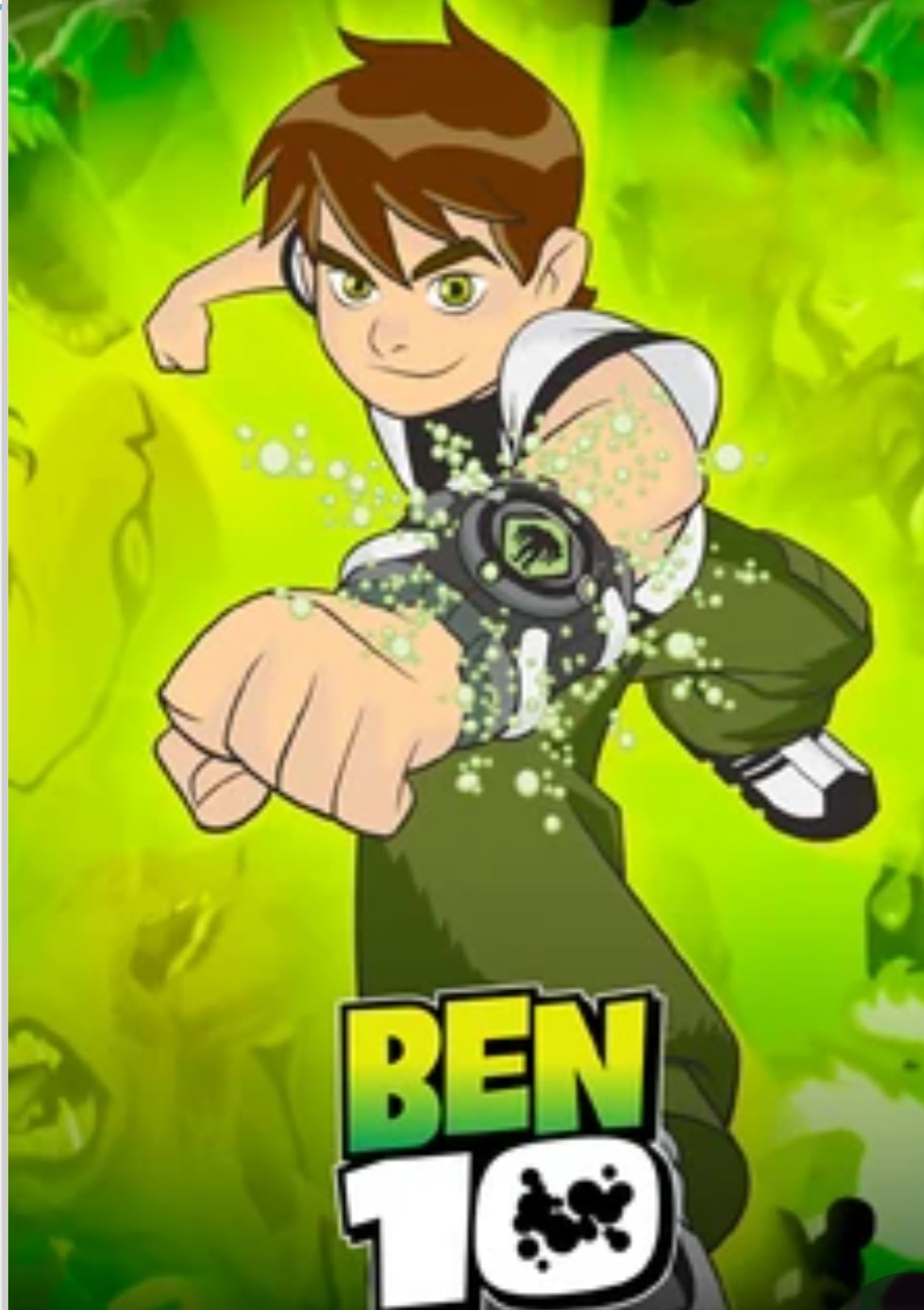 Ben Tennyson – “Ben 10” (2005) - Embora humano, Ben ganha o Omnitrix, um relógio alienígena que o transforma em várias espécies de alienígenas com superpoderes. Cada forma vem de planetas e culturas diferentes, como o Quatro Braços de Khoros ou o XLR8 de Kinet. A série ensina sobre responsabilidade e diversidade através da ficção.
