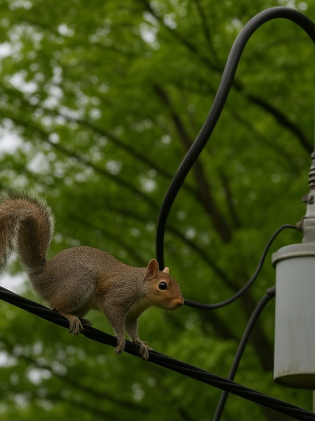 Esquilos causam quedas de energia e até apagões nos Estados Unidos