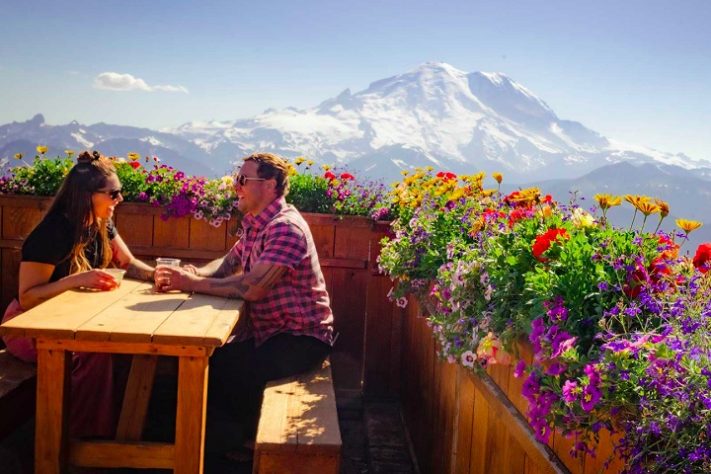 Summit House Restaurant - Montanha de Cristal (Crystal Mountain), Washington, EUA