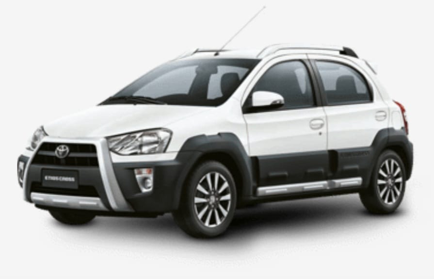 Toyota Etios Cross 2014 – Combina design aventureiro com robustez.  Equipado com motor 1.5, oferece bom desempenho e economia de combustível.  Seu preço médio é de R$ 48.000.  

